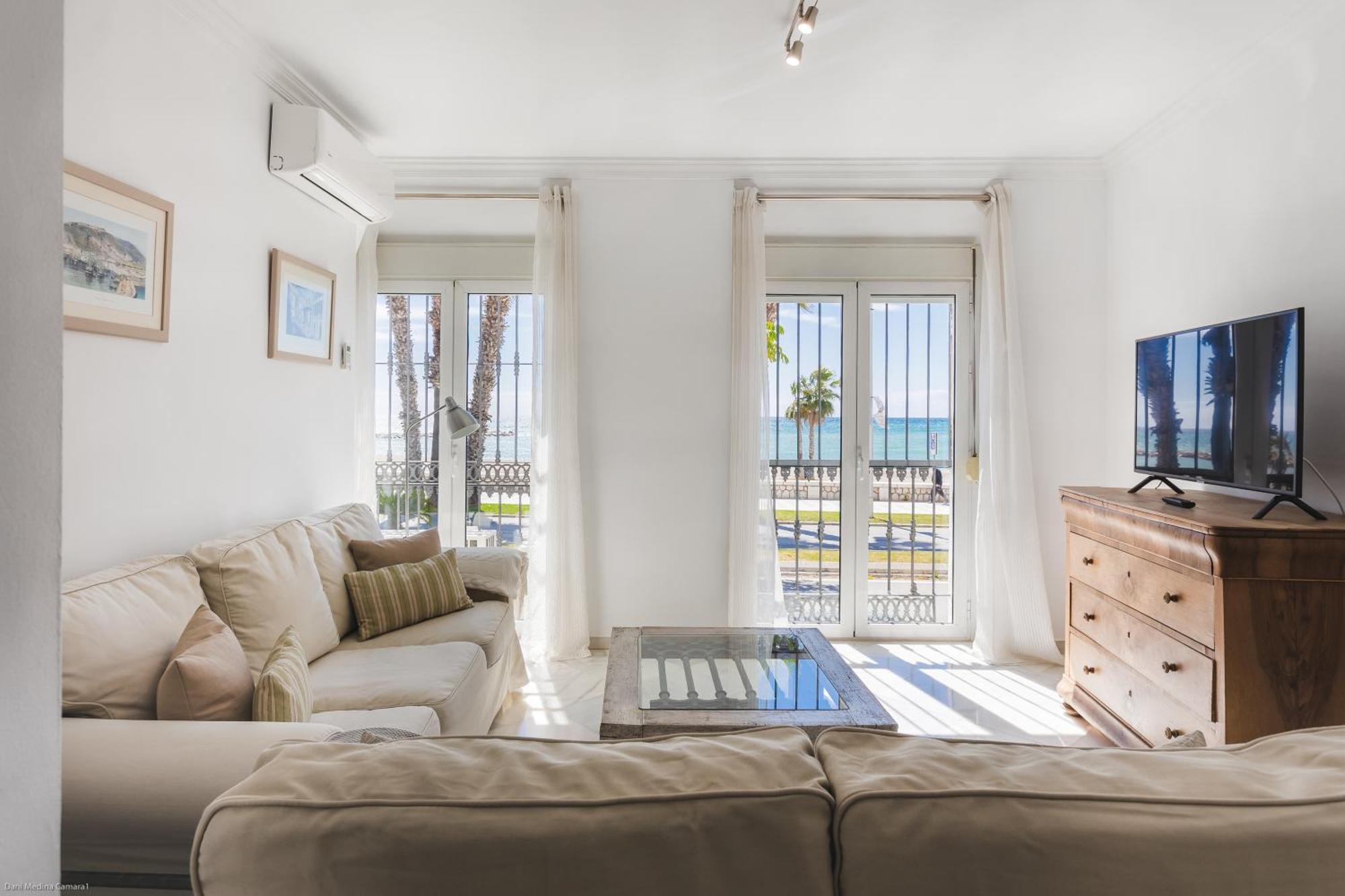 Apartamento Con Vistas Al Mar Малага Экстерьер фото