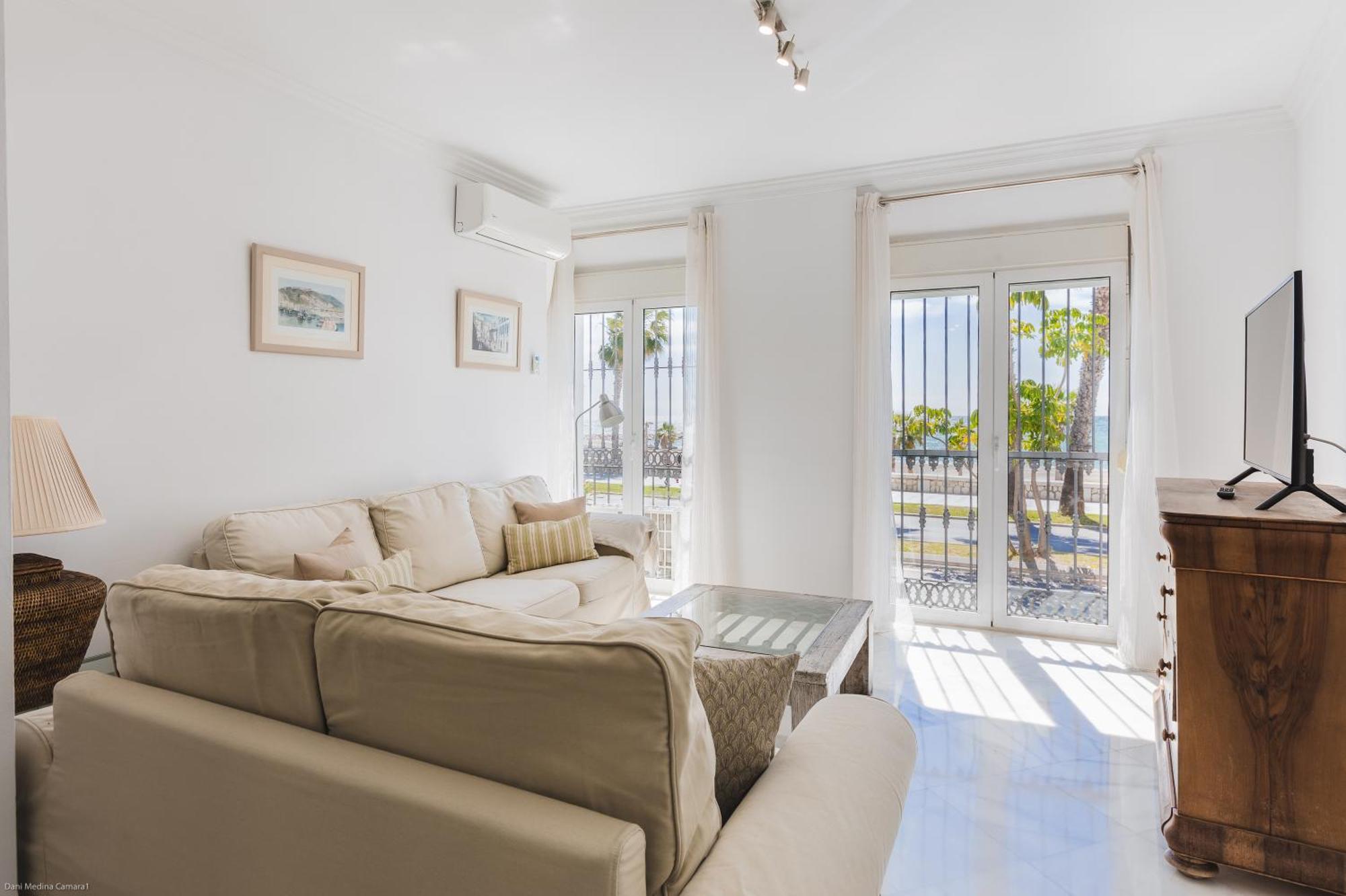 Apartamento Con Vistas Al Mar Малага Экстерьер фото